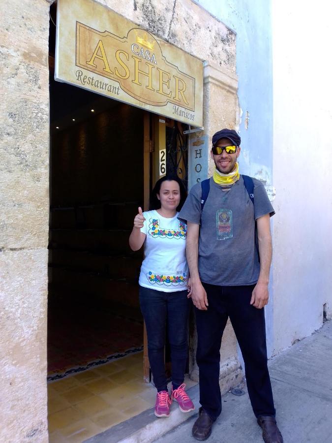 Hostal Casa Asher Campeche Eksteriør bilde