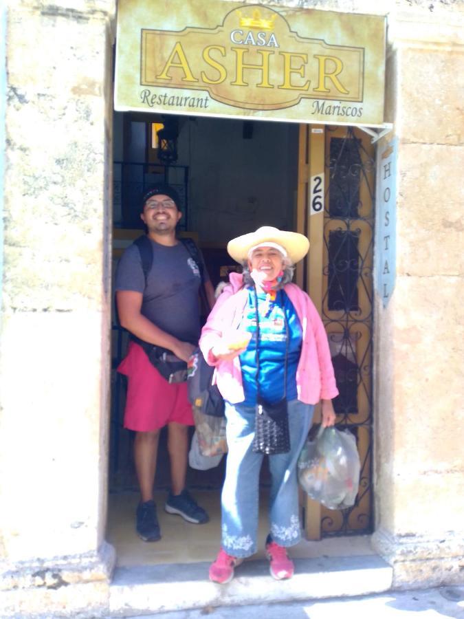 Hostal Casa Asher Campeche Eksteriør bilde